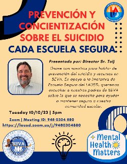 Foyeto de Prevencion y Conocientizacion